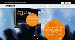 Desktop Screenshot of light-pro.de