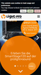 Mobile Screenshot of light-pro.de